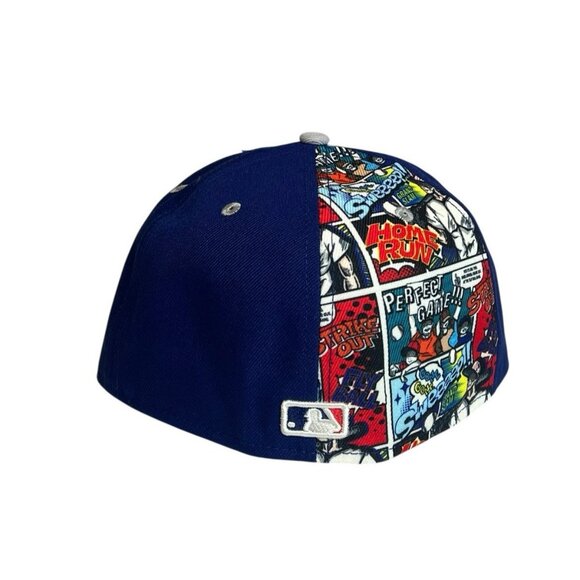 New Era 59FIFTY Los Angeles Dodgers Diamond Hero On-Field Fitted Hat 7 1/4 Rare - Picture 3 of 7